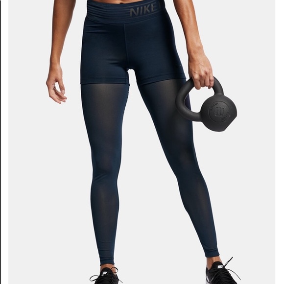 nike mesh leggings